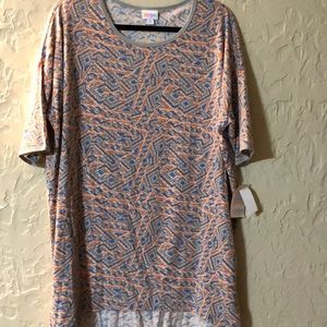 Multi colored tunic